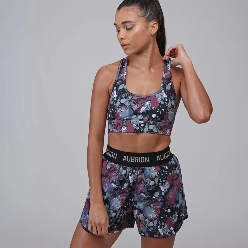 Aubrion React Shorts in Abstract-1